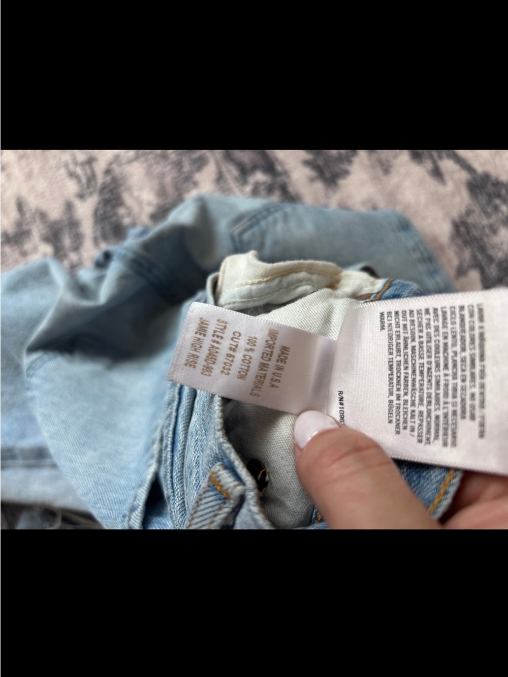 Agolde Jamie High-Rise Jeans Sz 26 - Picture 4 of 4